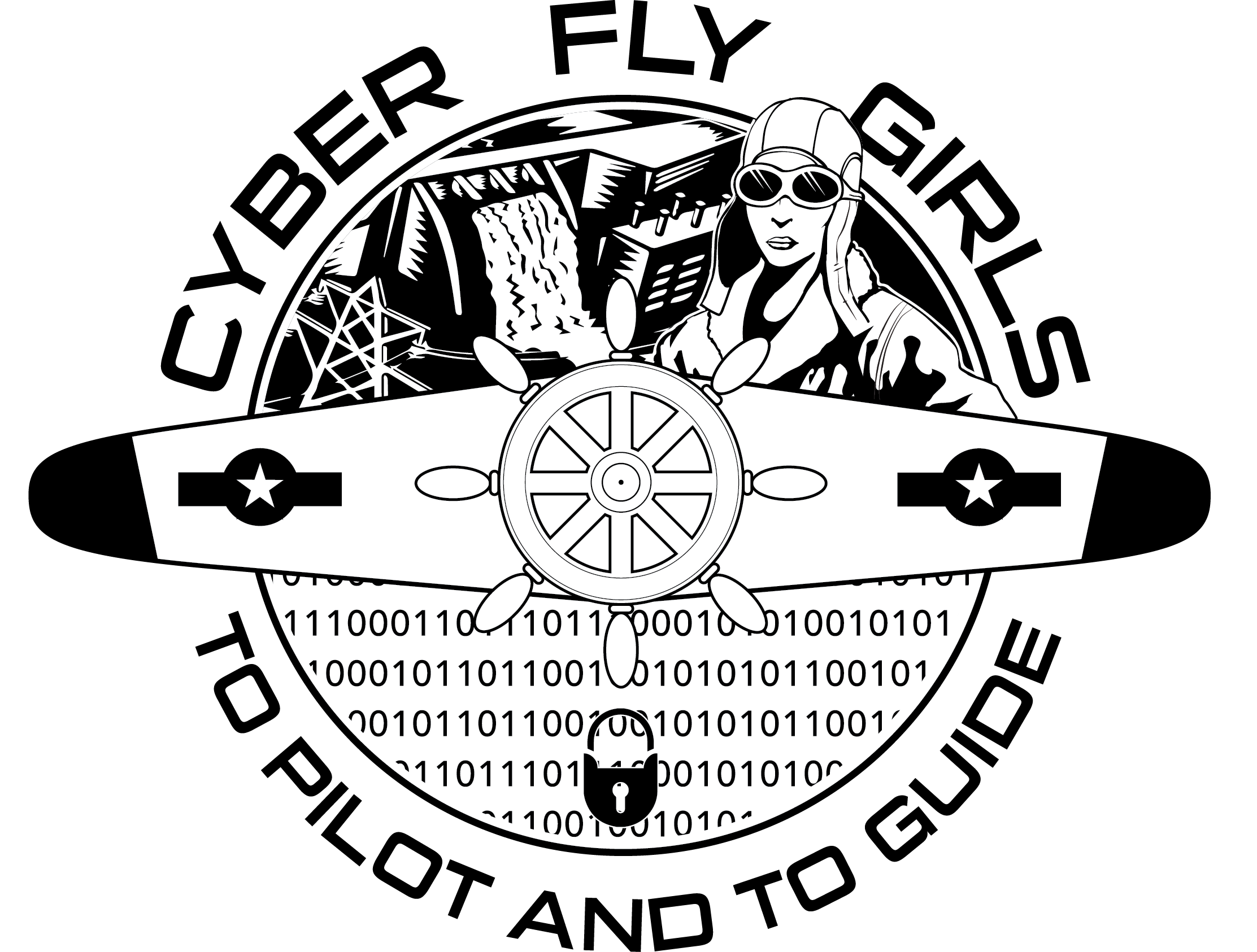 Cyber Fly Girls logo