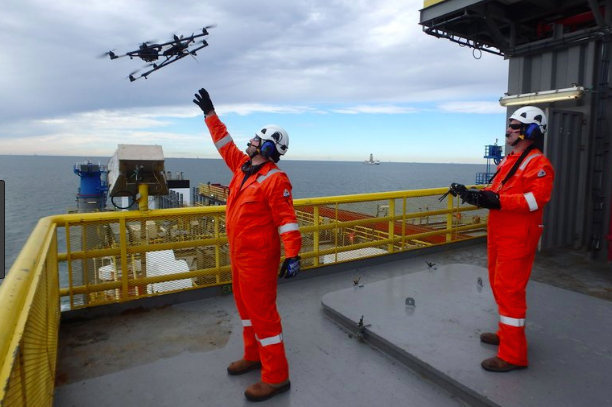 RF or satellite communications technician working with test equipment